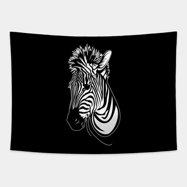 zebra Tapestry by ElectricPeacock