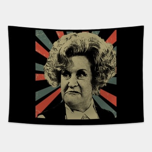 Mrs Slocombe || Vintage Art Design || Exclusive Art Tapestry