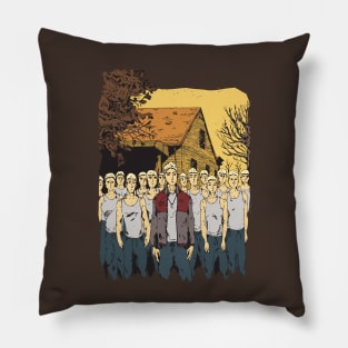 Blonde clones Pillow