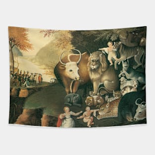Peaceable Kingdom by Edward Hicks Tapestry