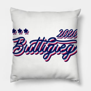 Mayor Pete Buttigieg 2020, Presidential Candidate - cool red white and blue vintage style. Pillow