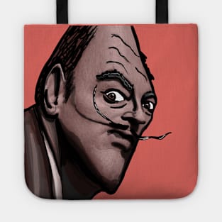 Salvador Dali Black & White Tote