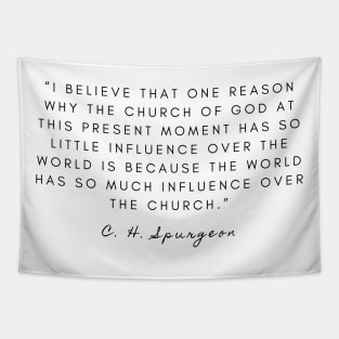 Church Charles spurgeon quote Tapestry