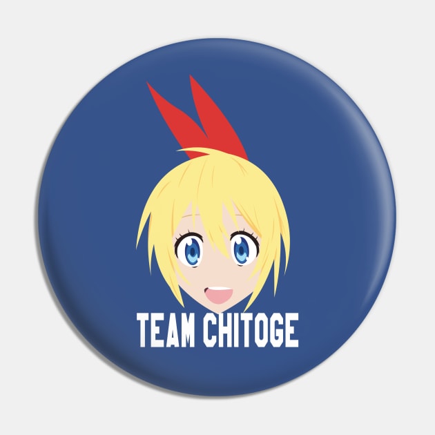 Team Chitoge - Nisekoi Pin by LJAIII