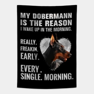 Doberman Pinscher - Dobermann Tapestry