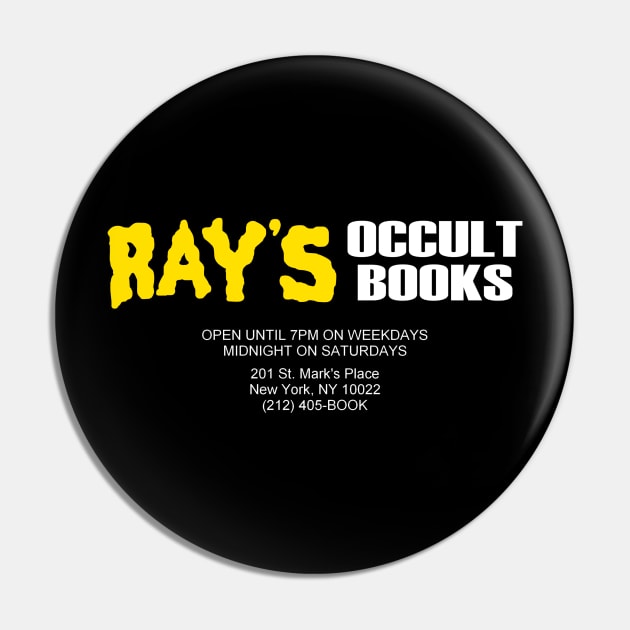 Ray's Occult Books Pin by AngryMongoAff