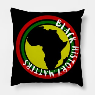 Black History Matters Pillow