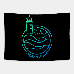 Ocean Light Tapestry