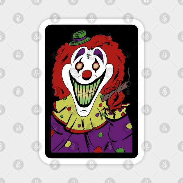 Zeebo the Clown Magnet by Black Snow Comics