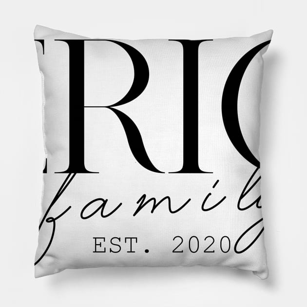 Eric Family EST. 2020, Surname, Eric Pillow by ProvidenciaryArtist