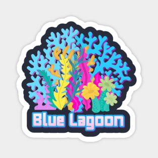 Blue Lagoon, The Story of the Sea, coral reefs Magnet