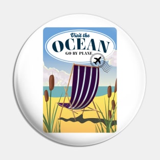 Visit the Ocean "Go by plane" Pin