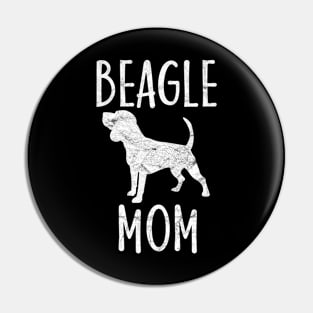 Vintage Beagle Mom Gift Dog Owner Tricolor Beagle Mother Pin