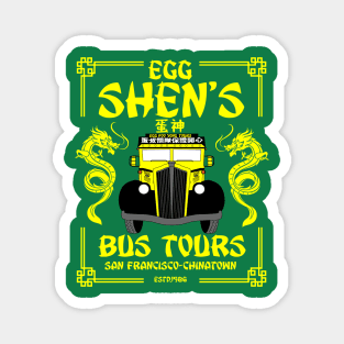 Egg Shen's bus tours Magnet
