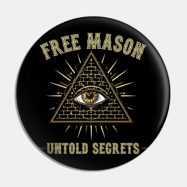 Free Mason Pin by HUNTINGisLIFE