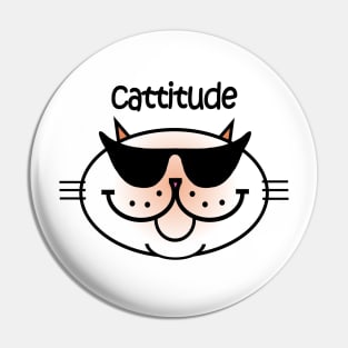 CATTITUDE 2 - Flame Point Pin