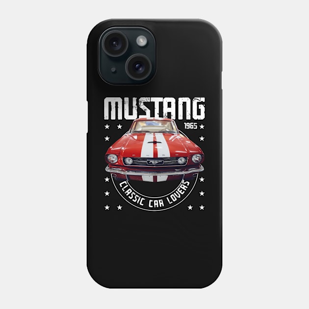 Classic Car Mustang 1965 Phone Case by cecatto1994