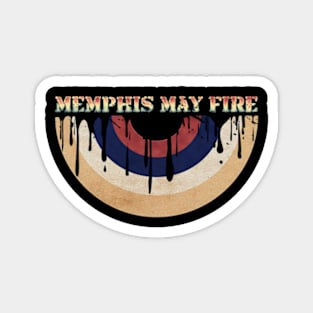 Melted Vinyl - Memphis May Fire Magnet