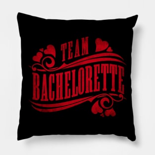 Womens Team Bachelorette - Hen Night -Bride -Bridal T Shirt Pillow