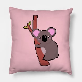 Koala Dream: Pixel Art Koala Design for Fashionable Attire Pillow