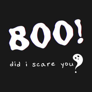 Spooky Ghost "Boo!" T-Shirt