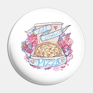 Lets Order Pizza Pin