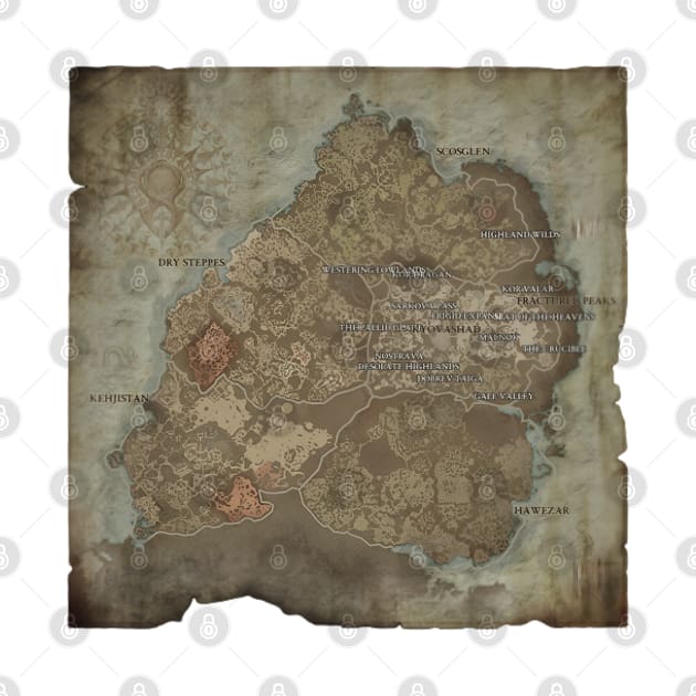 Diablo IV Map by Pliax Lab