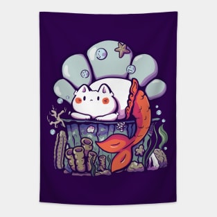 Meowmaid ( darks ) Tapestry