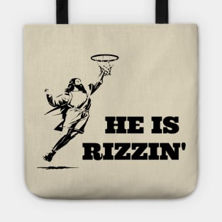 christian Jesus basketball funny quote Tote