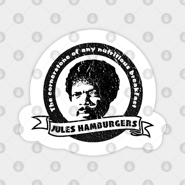 Jules Burgers Magnet by nickbeta