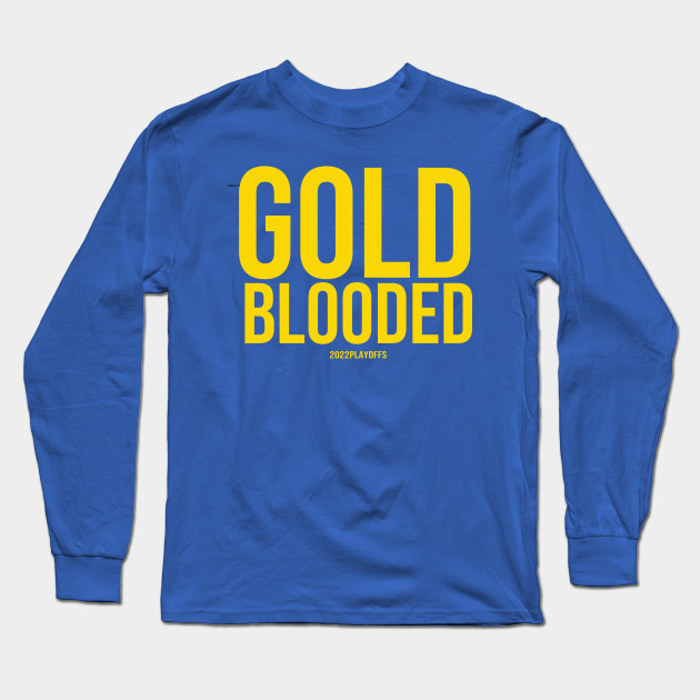 Golden State Warriors Gold Blooded Basketball NBA Playoff Shirt - Limotees