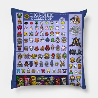 Digi Chibi Collection Pillow