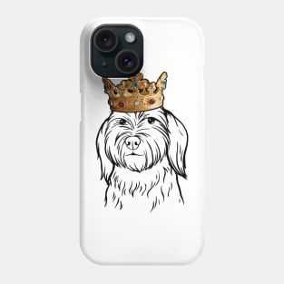 Australian Labradoodle Dog King Queen Wearing Crown Phone Case