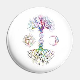 DNA Tree Pin