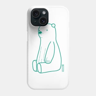 sad bear Phone Case