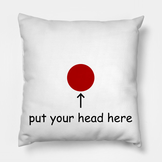 head on the pillow