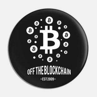 Off the Blockchain Pin