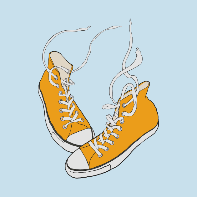 Mustard Converse by tplahoz@gmail.com