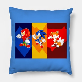 The sonic crew Pillow