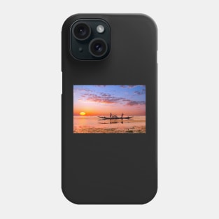 Inle Sunset. Phone Case