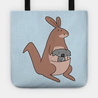 Kangaroo and Koala Tote