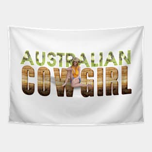 Australian Cowgirl Tapestry