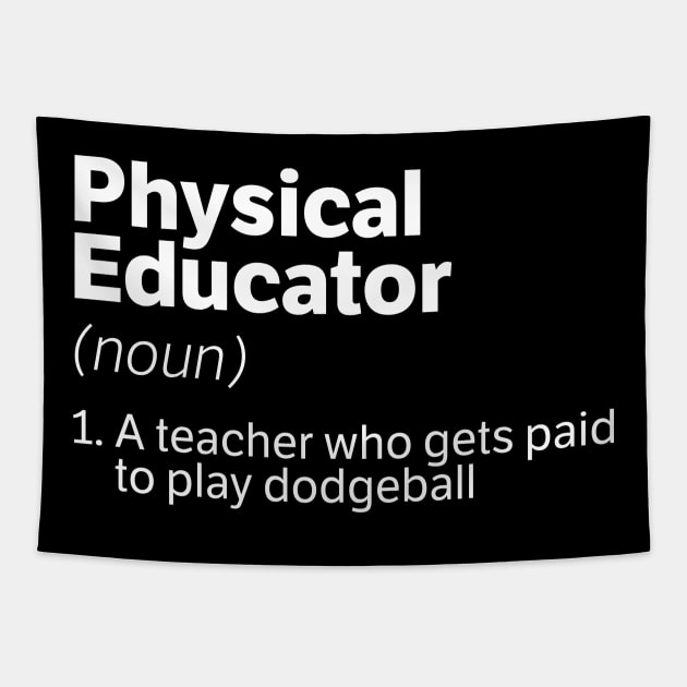 Physical Educator Tapestry by thingsandthings