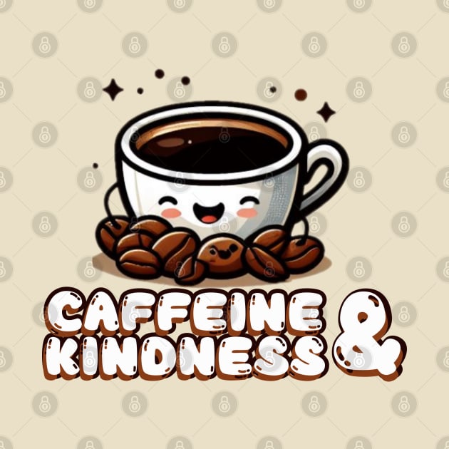 caffeine and kindness by AOAOCreation