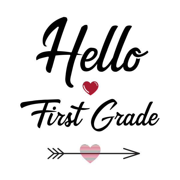 Hello First Grade by vladocar