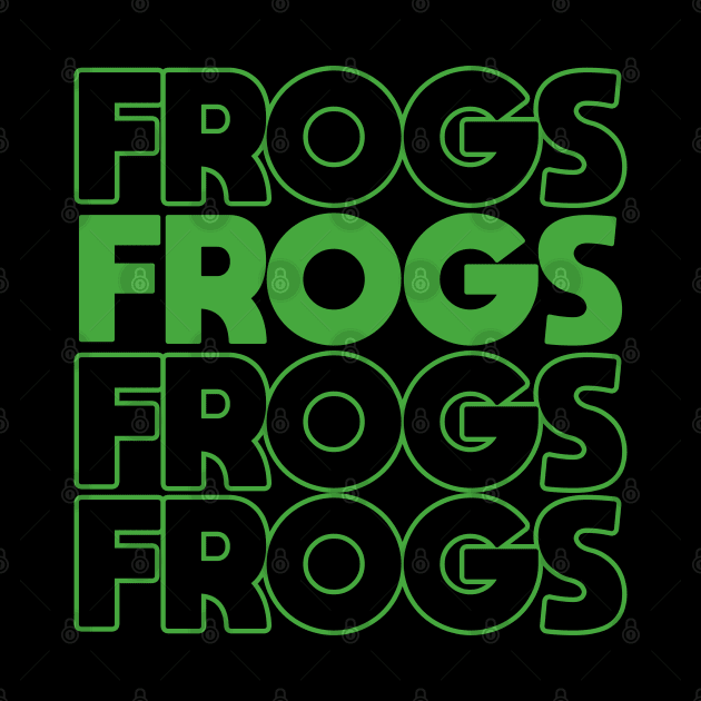 FROGS by popcornpunk