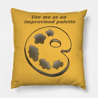 Paint palette Pillow