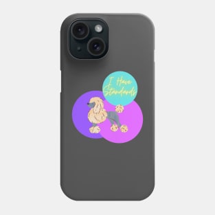 I Have Standards Phone Case