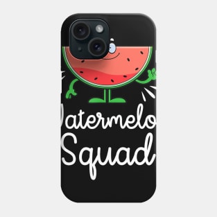 Watermelon Shirt- Watermelon Squad Funny Fruit Phone Case