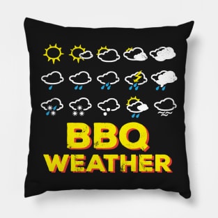 BBQ Weather Dad Pillow